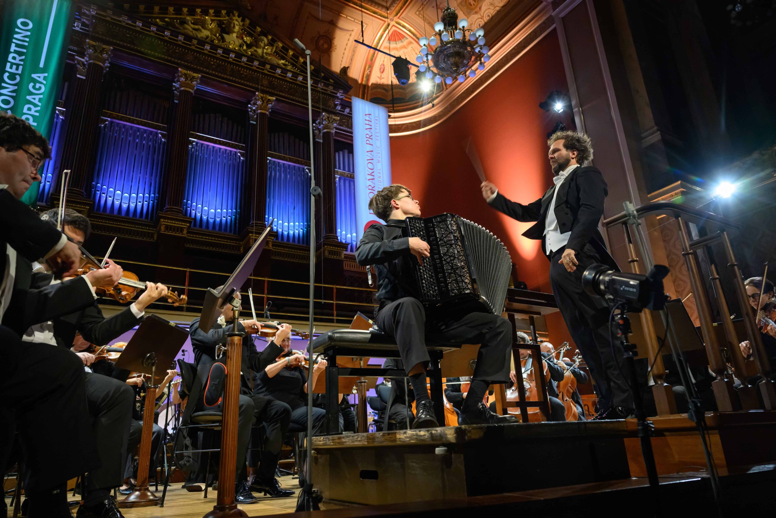 Finále soutěže Concertino Praga v Rudolfinu